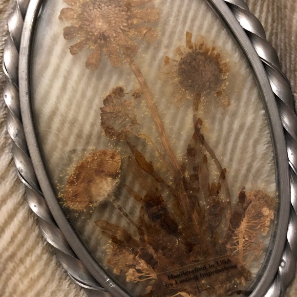 Vintage pressed flowers suncatcher set - Picture 7 of 7